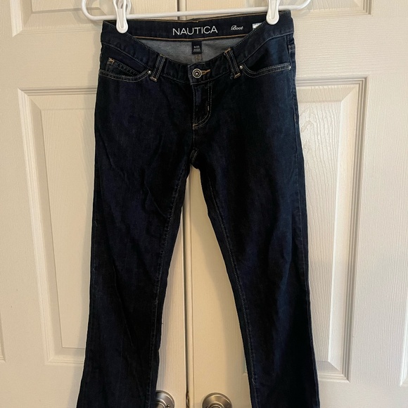 Nautica Boot Cut Denim Jeans - Picture 1 of 4